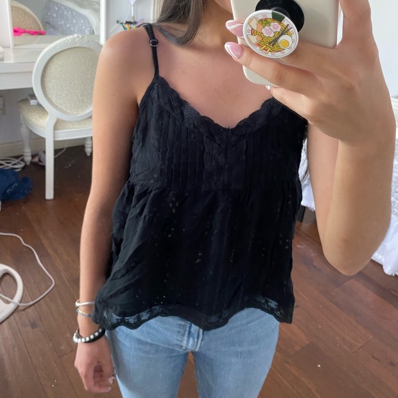 Hollister Black Lace Tank - Picture 3 of 7